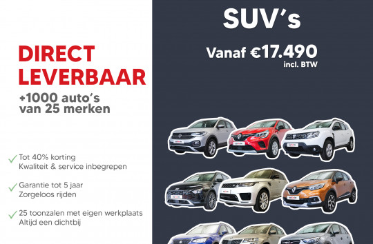+1000 cars directly available! image